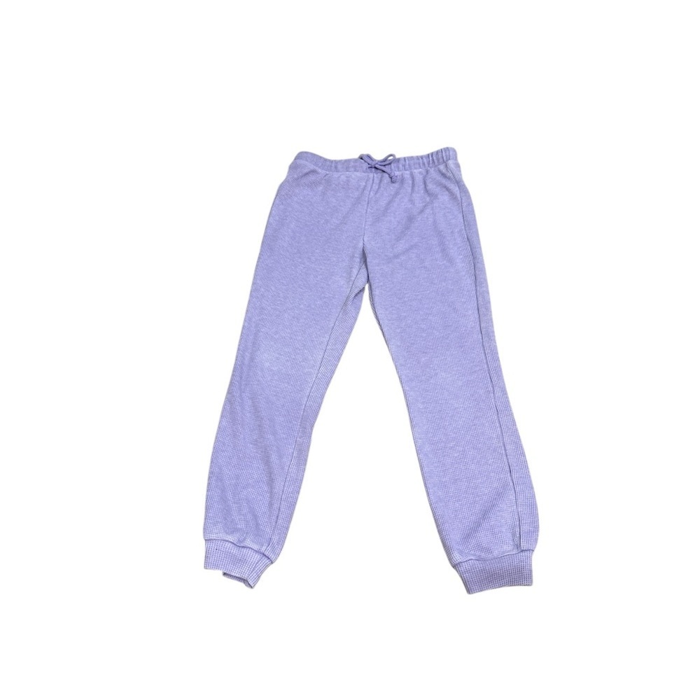 Splendid Kids Light Purple waffle knit Joggers